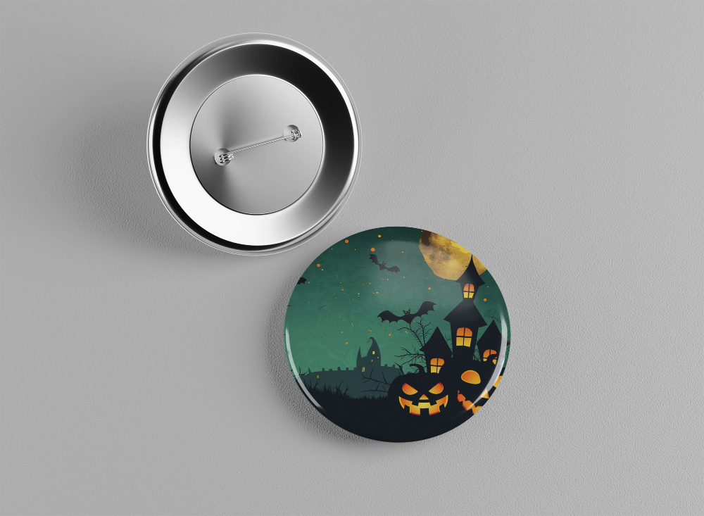 Badge Halloween 1/2