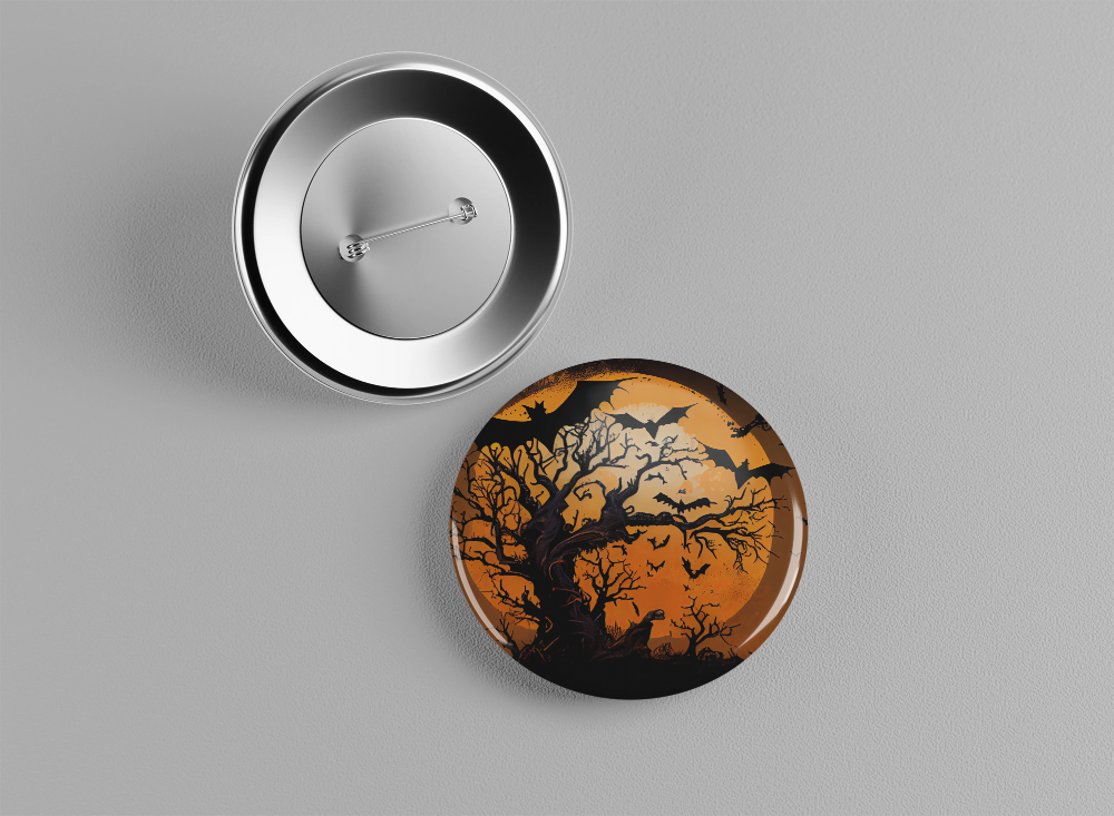Badge Halloween 1/2