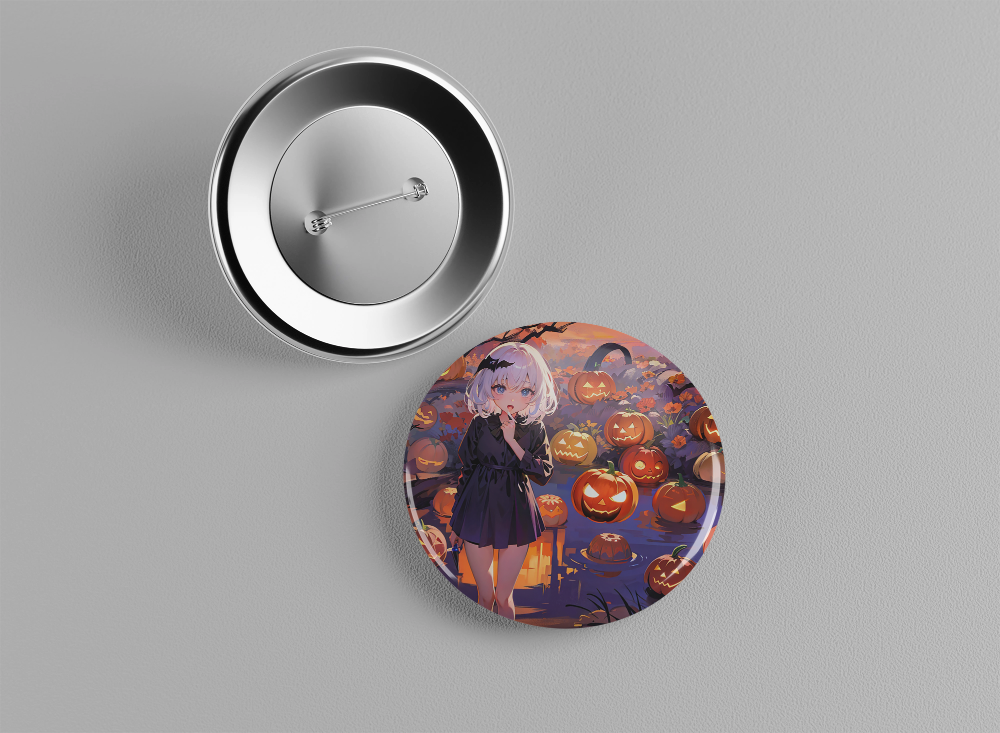 Badge Halloween 1/2
