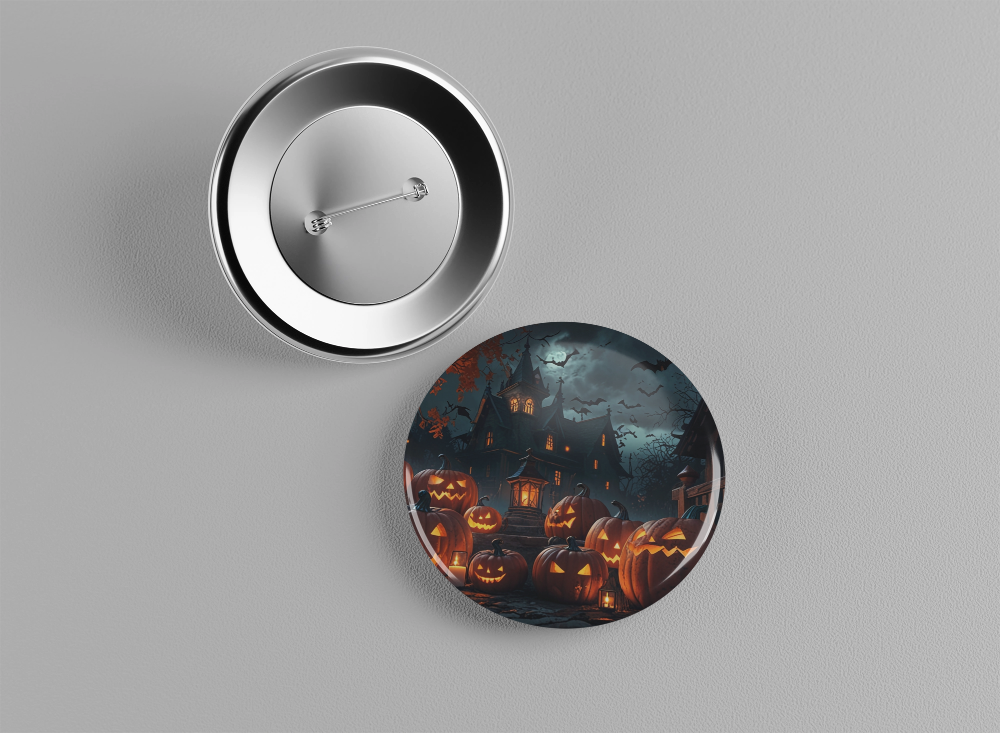 Badge Halloween 1/2