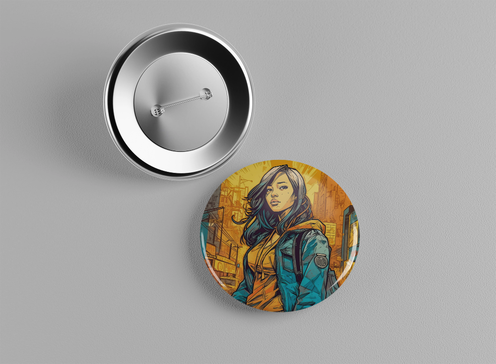 Badge super héro
