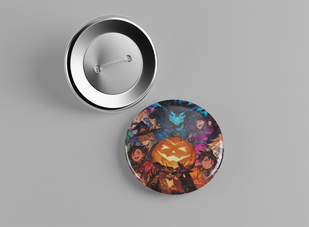 Badge Halloween 1/2