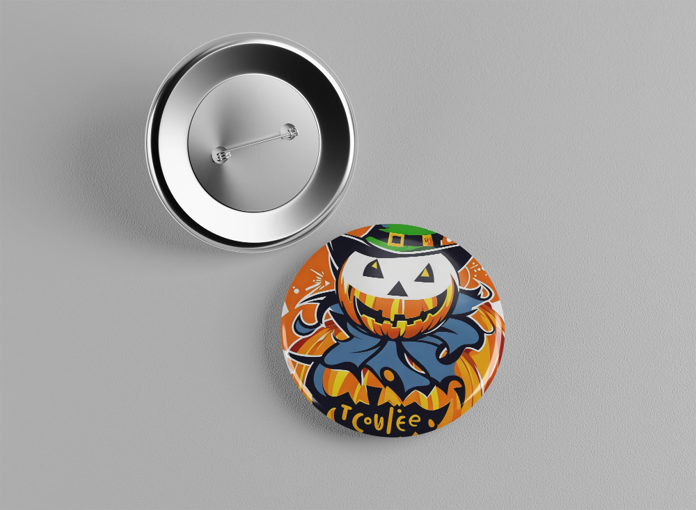 Badge Halloween 2/2