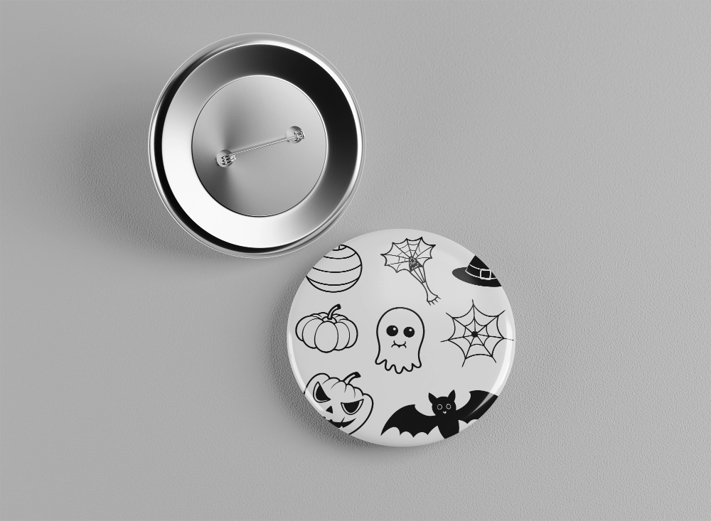 Badge Halloween 1/2