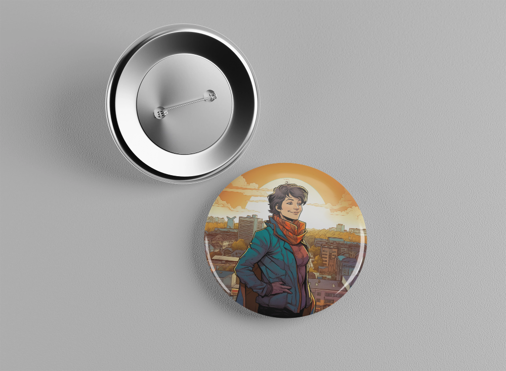 Badge super héro