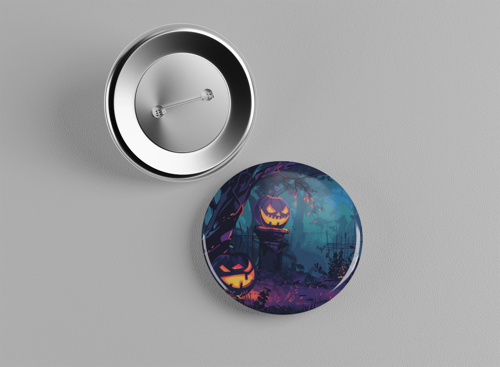 Badge Halloween 1/2