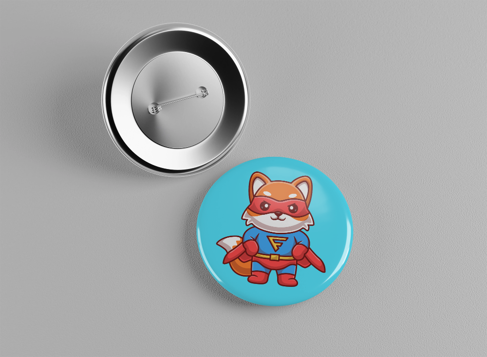 Badge super héro