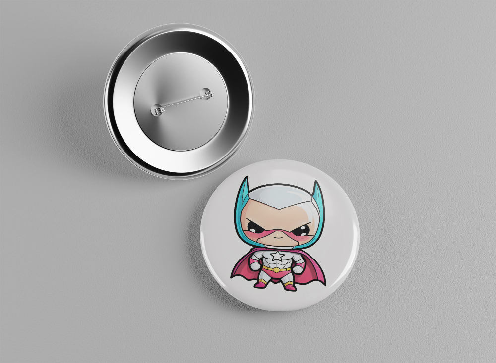 Badge super héro