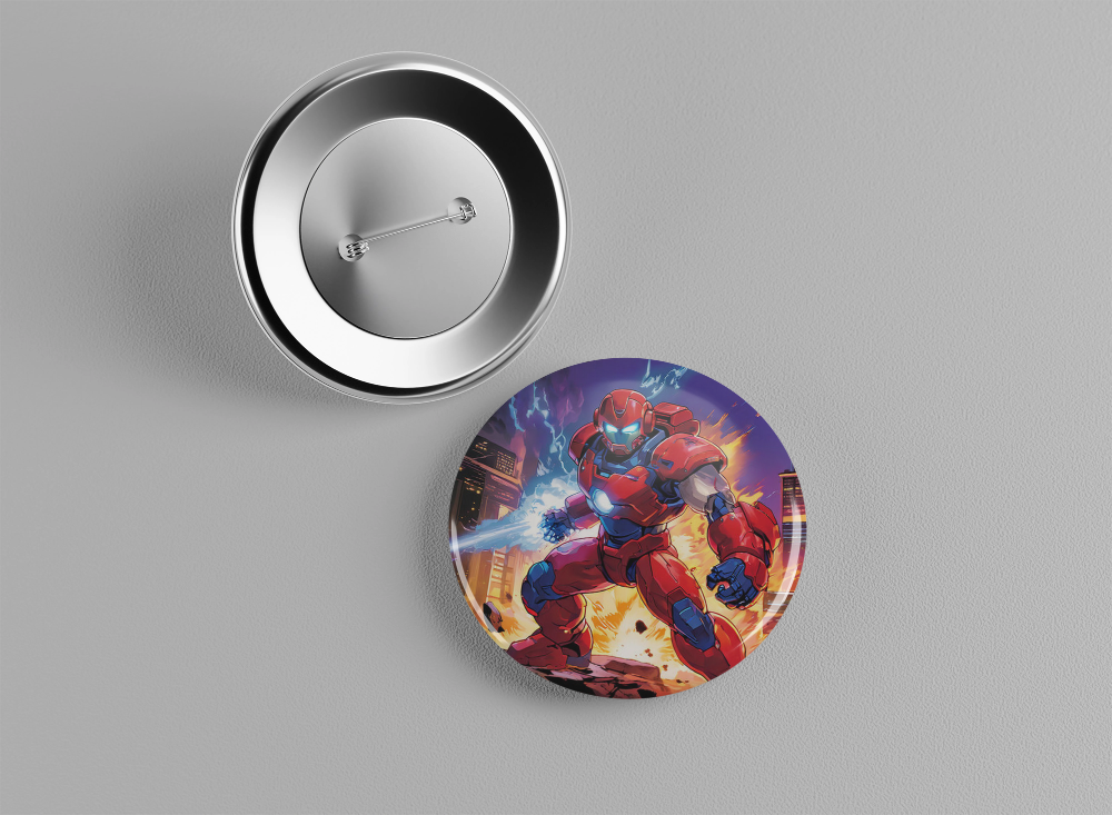 Badge super héro