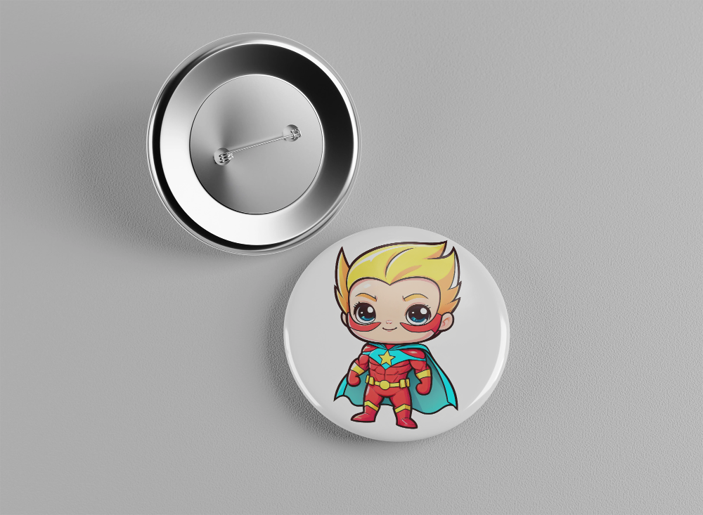 Badge super héro