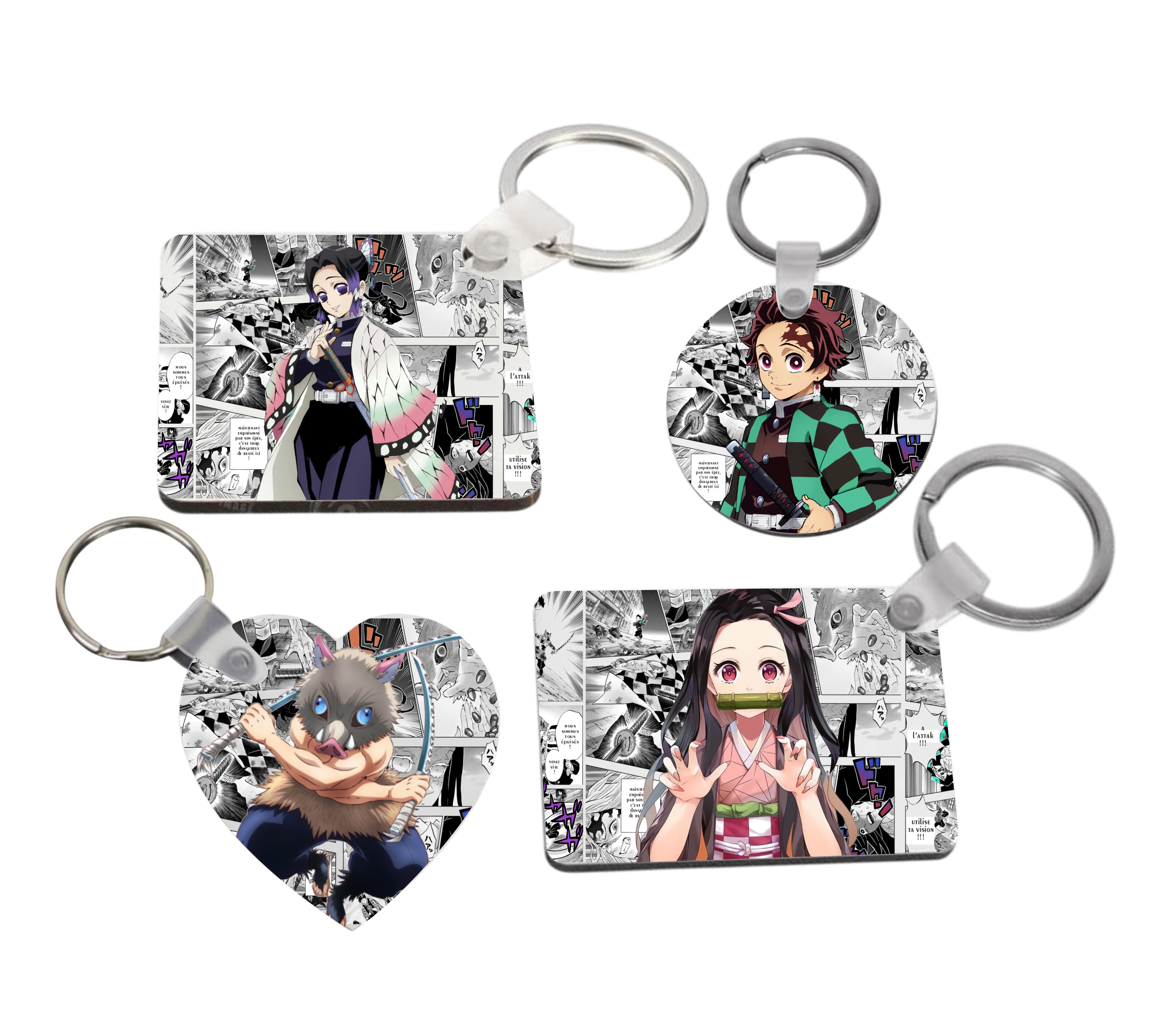 Porte clé Demon Slayer