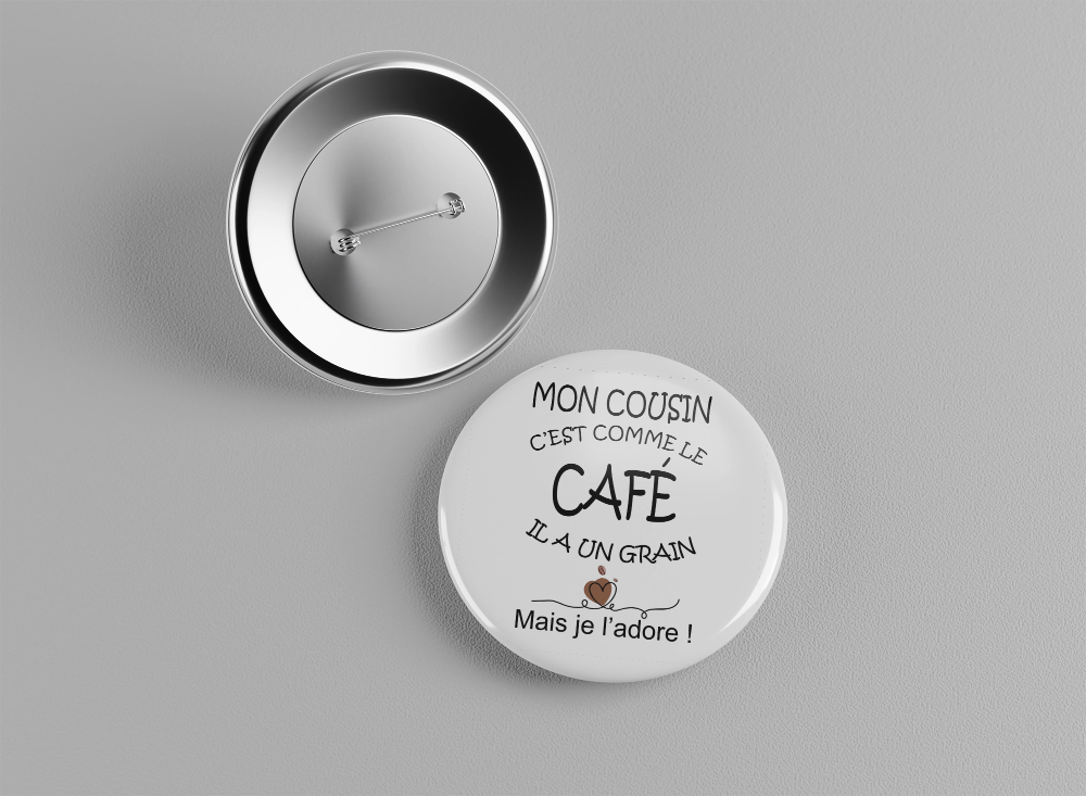 Badge c'est comme le café