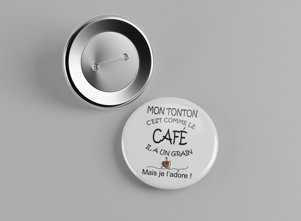 Badge c'est comme le café