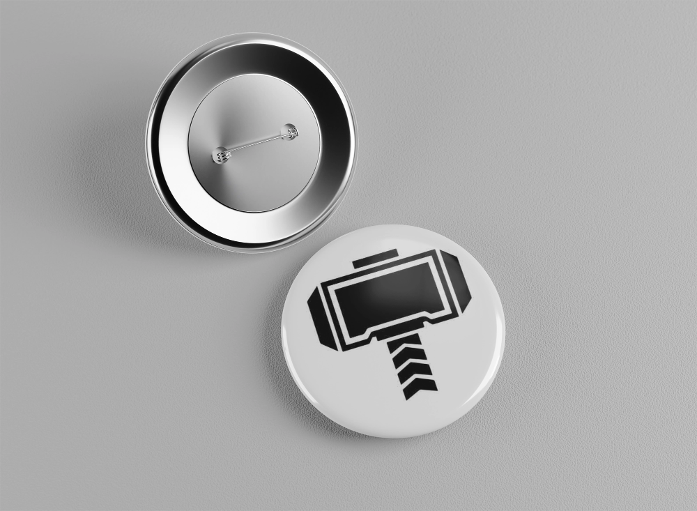 Badge Marvel Authentique