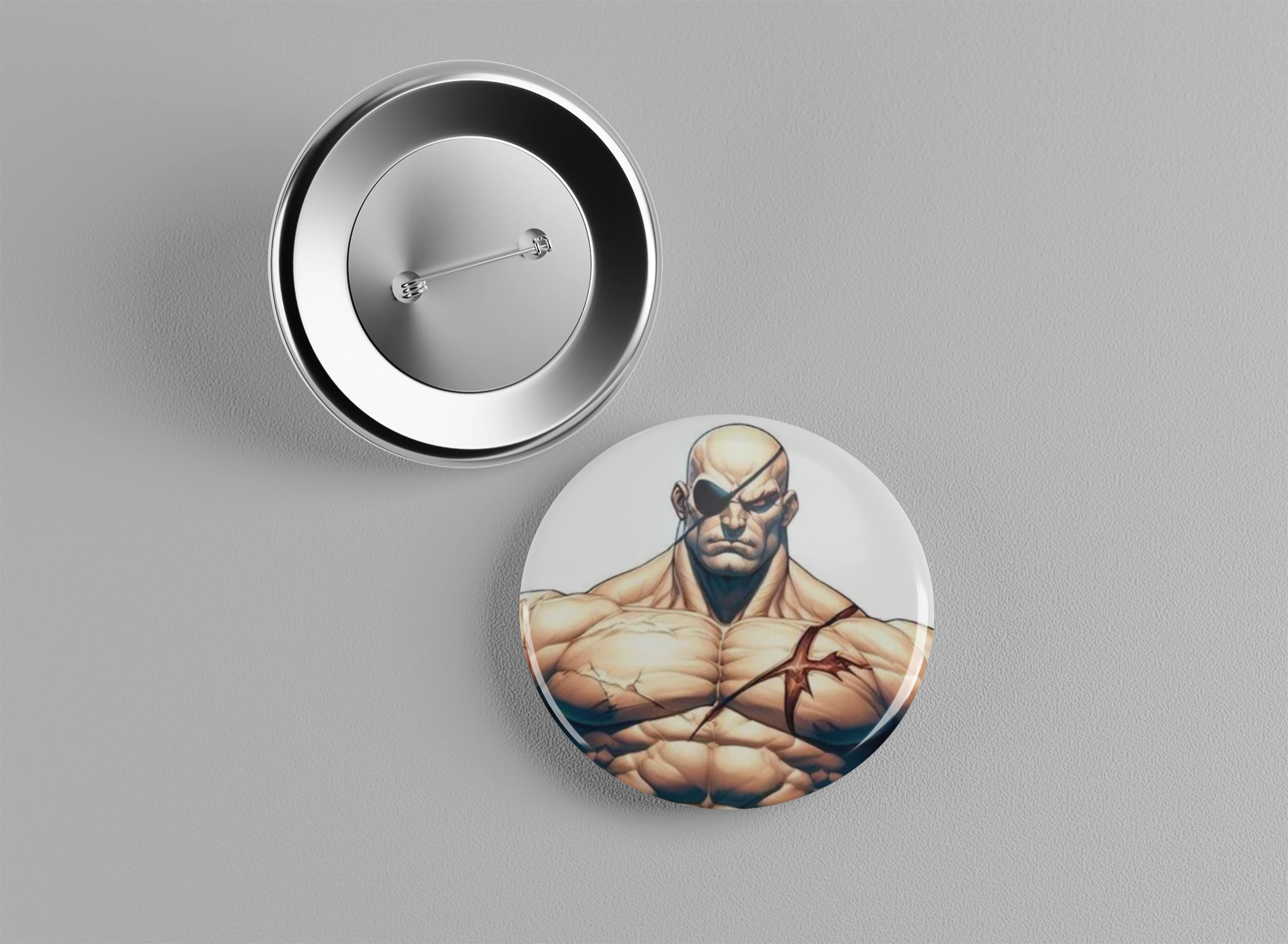 Badge Street Fighter