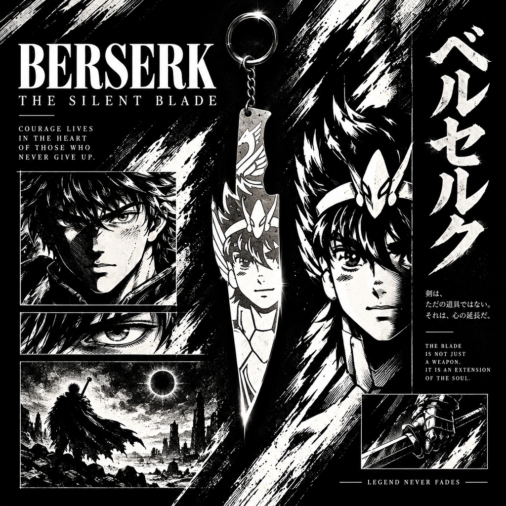 Porte clé 3D : Couteau Saint Seiya