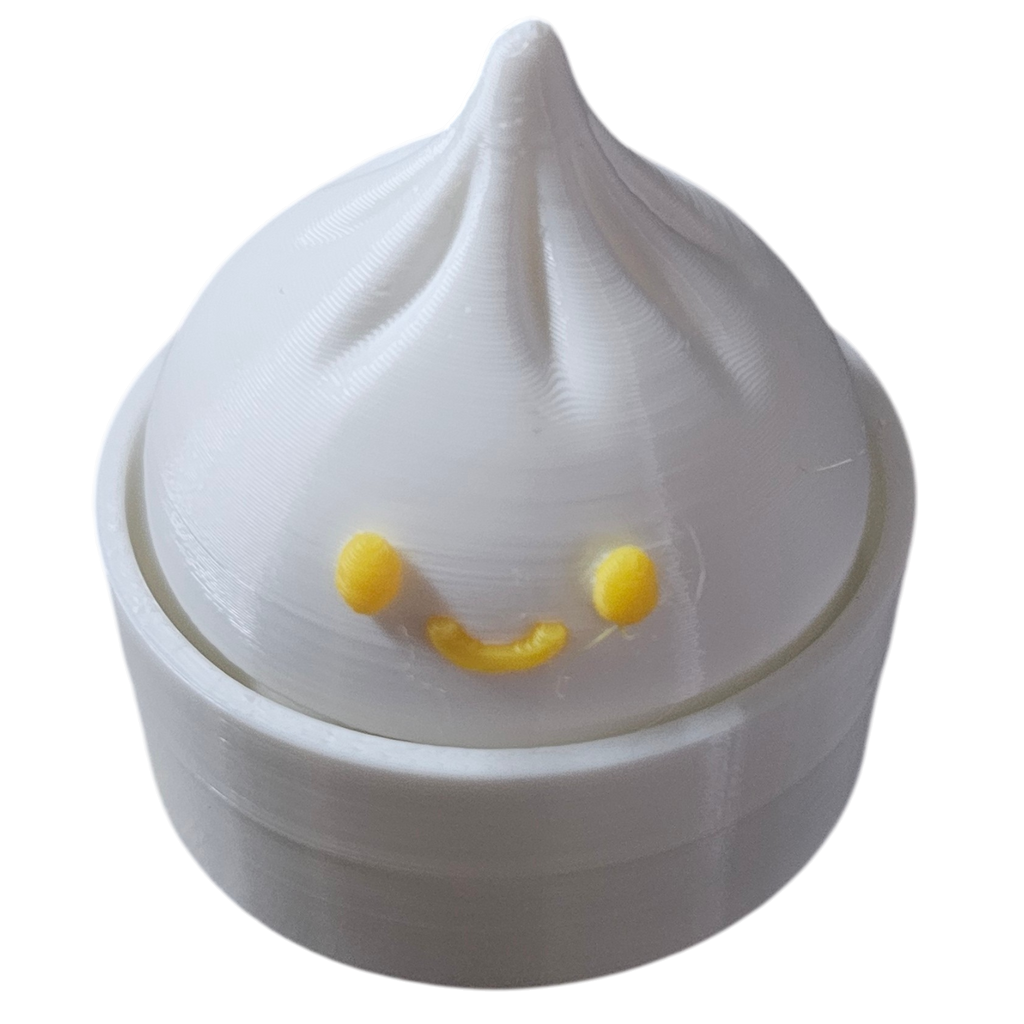 Porte clé 3D : Ravioli Joyeux (CLICKER)