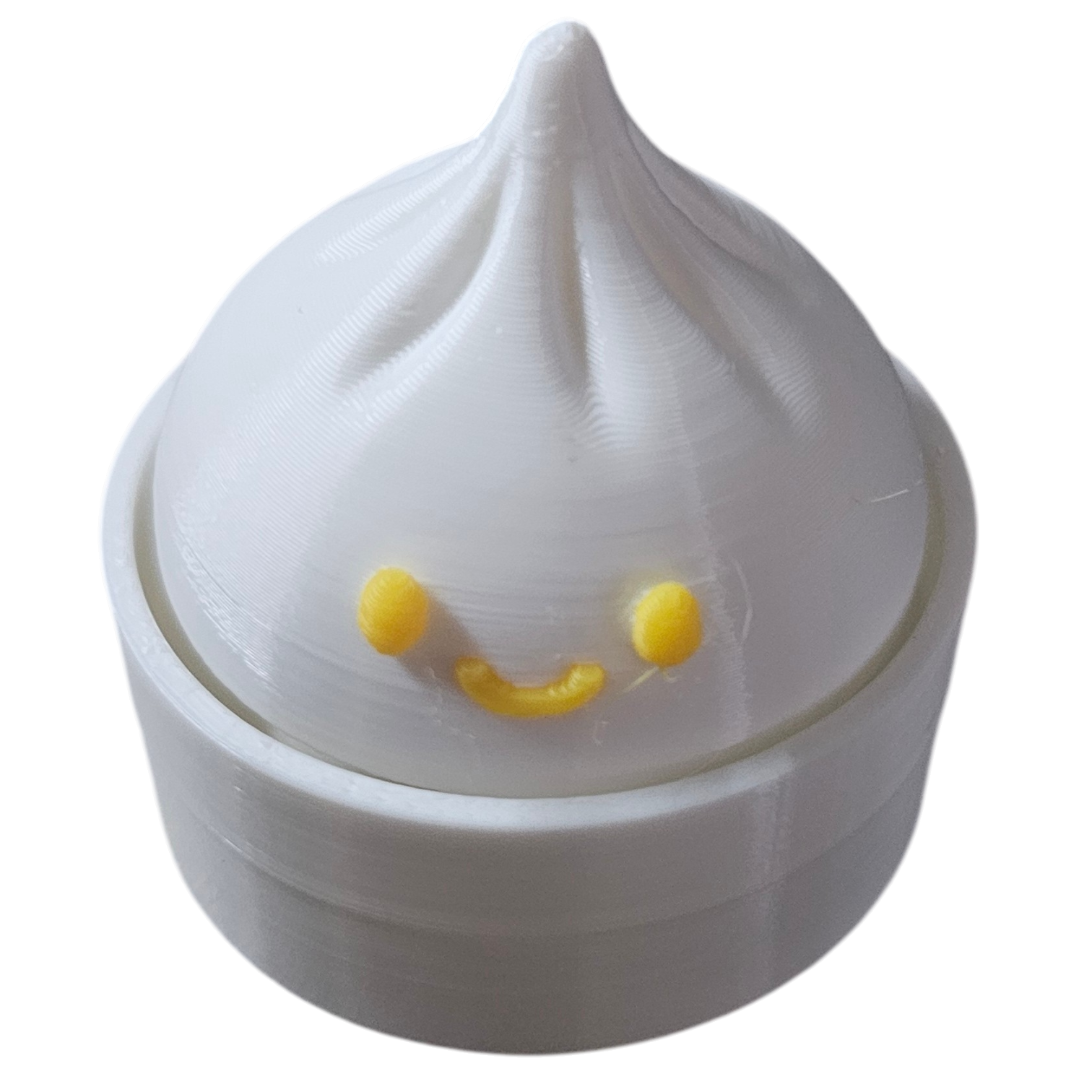 Porte clé 3D : Ravioli Joyeux (CLICKER)