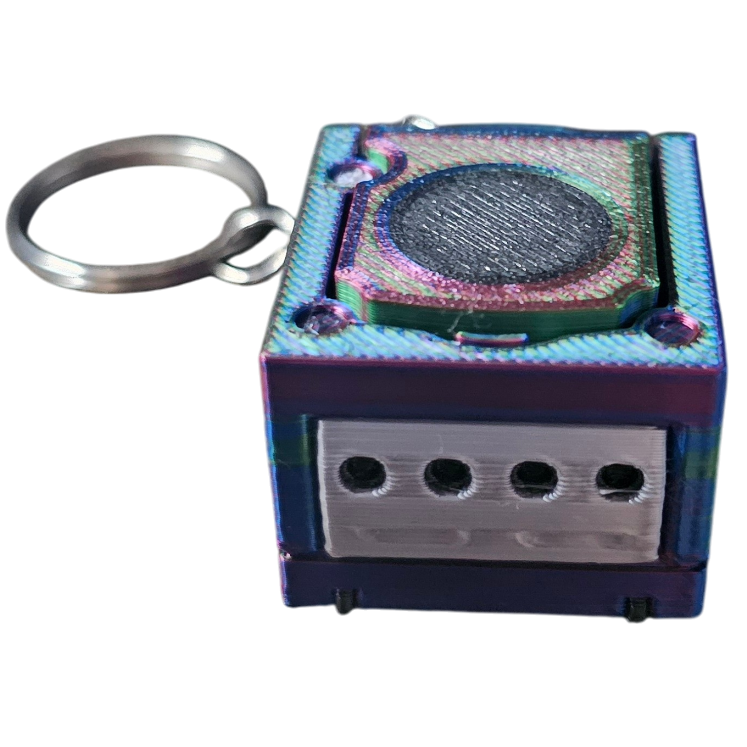 Porte clé 3D : Game cube (CLICKER)