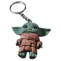 Porte clé 3D : Grogu (FLEXI)