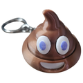 Porte clé 3D : Emoji Poo caca (CLICKER)
