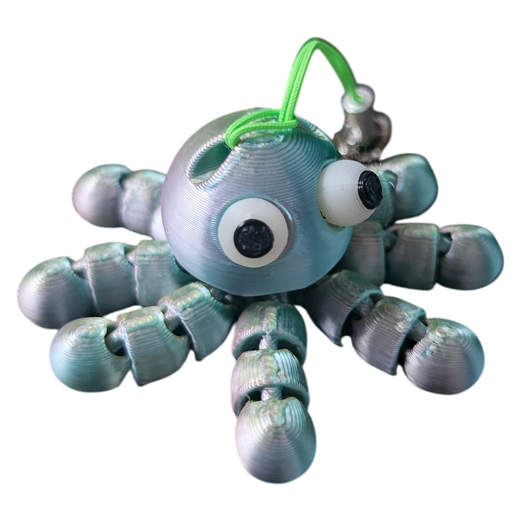 Porte clé 3D : Octopus (FLEXI)