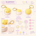 Porte clé 3D : Bao adorables (CLICKER)