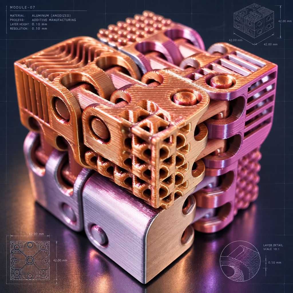 Cube modulaire 3D (FLEXI)