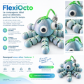 Porte clé 3D : Octopus (FLEXI)