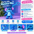 Porte clé 3D : Stitch (FLEXI)
