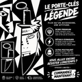Porte clé 3D : Couteau Naruto